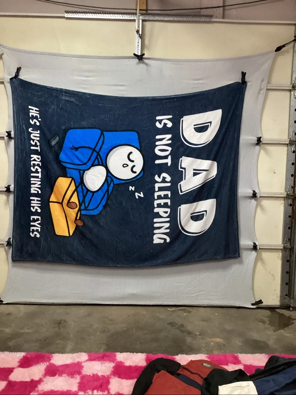 Funny throw blanket